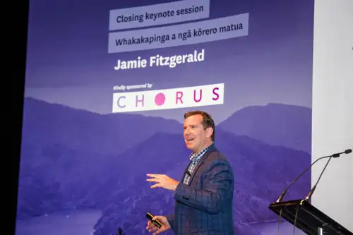 Closing keynote session – Jamie Fitzgerald